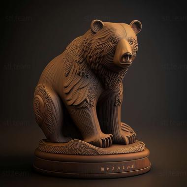 3D model Abutyu famous animal (STL)